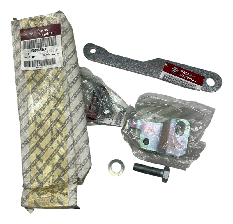 Kit Suporte Elástico Escapamento Palio Idea 7087829 Original