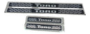 Kit 4 Adesivo Soleira Porta Fiat Toro 2016 A 2020