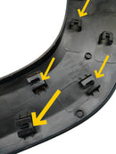 Moldura Porta Traseira Esquerda Renegade 2016 2018 Detalhe