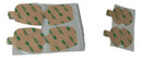 Kit Adesivo Anti Ruido Pastilha D Freio Traseiro Cobalt Spin