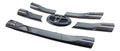 Jogo De Frisos Cromado Da Grade Dianteira Toyota Hilux Sw4