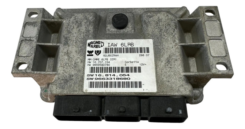 Módulo Injeção C4 C5 307 407 2.0 16v 06 A 12 Iaw6lpb