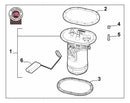 Boia Sensor Nível Combustível Fiat Idea 2011 A 2016 7082736