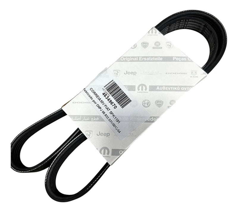 Correia Auxiliar Fiat Pulse Fastback T200 Original 46349670