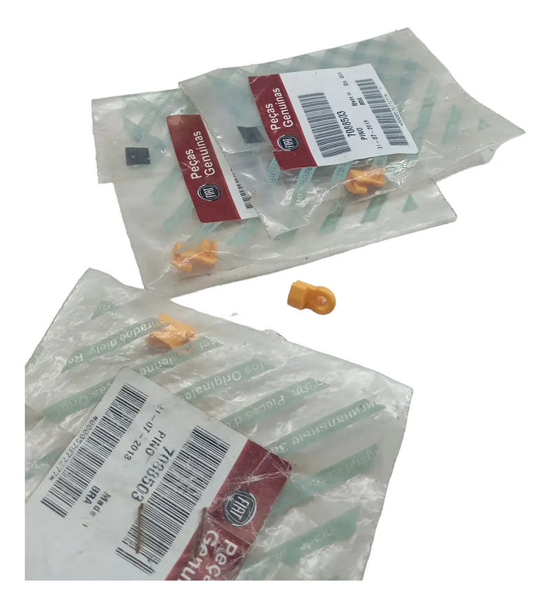 Kit 4 Presilha Maçaneta Terminal Varão  Uno Fiorino 7088503
