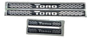 Kit 4 Adesivo Soleira Porta Fiat Toro 2016 A 2020