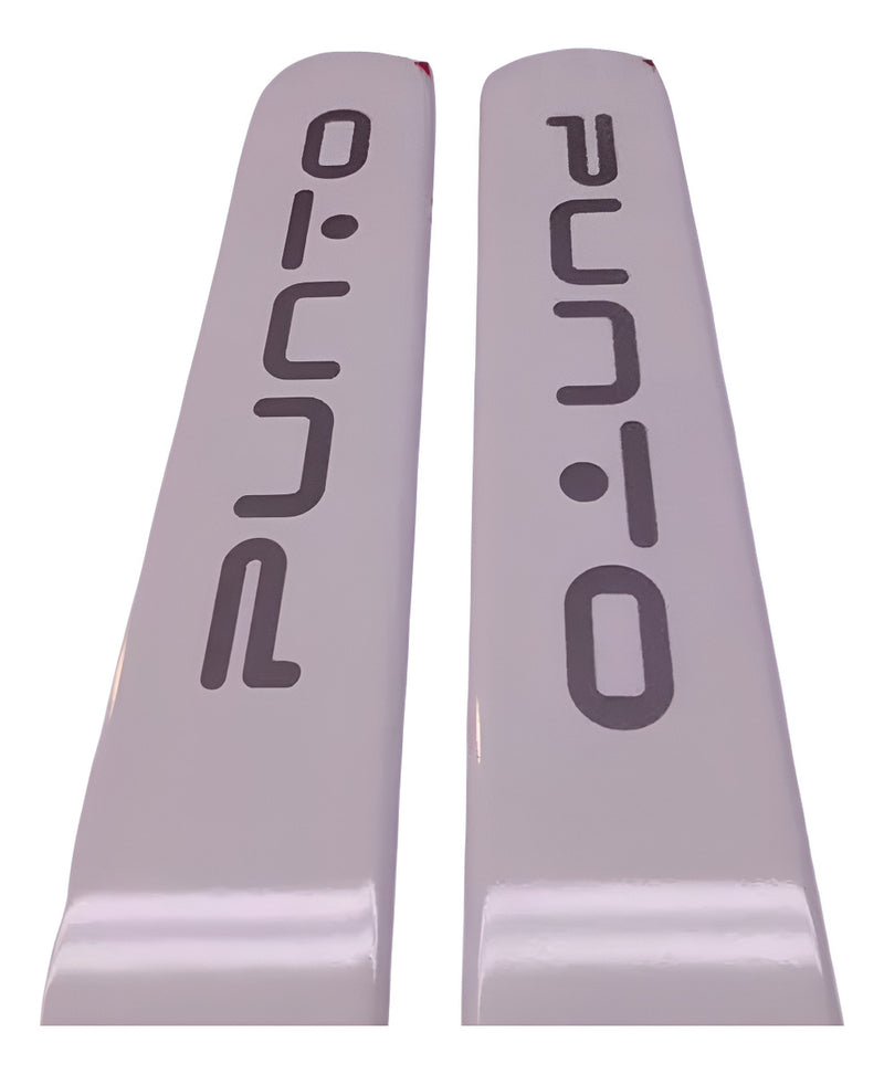Jogo Friso Lateral Pintado Novo Punto 2015 Branco Banchisa