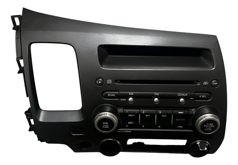 Rádio Cd Som Original Com Moldura Honda Civic 2008 A 2013