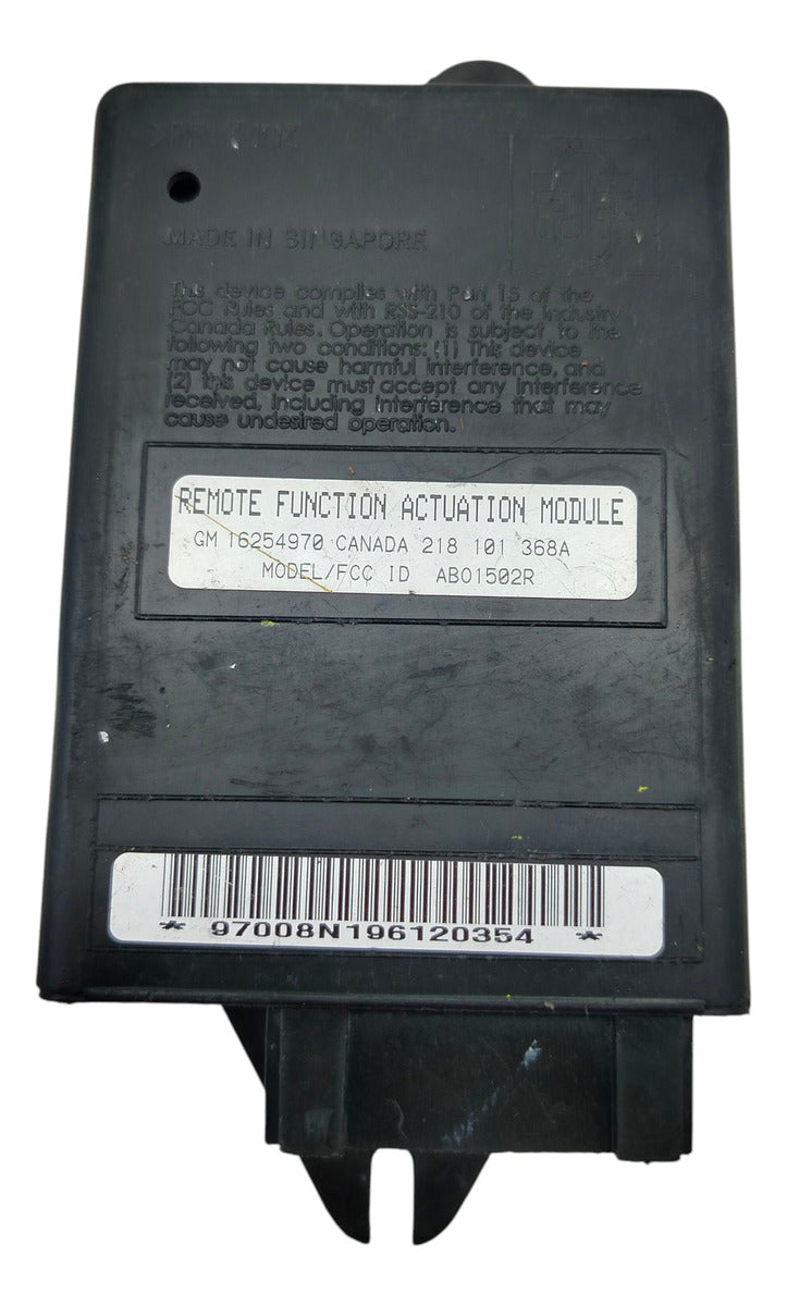 Modulo Central De Alarme Tracker S10 E Blazer 16254970