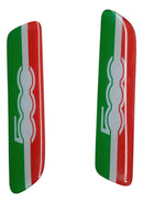 Kit Emblema Lateral Fiat 500 2012 A 2018 Original 50901676