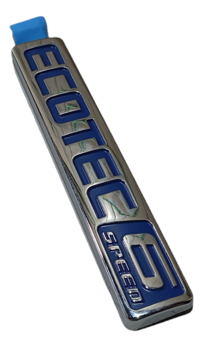 Emblema Da Tampa Traseira Lado Esquerdo Ecotec Gm Sonic