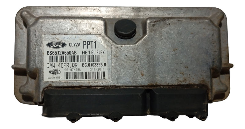 Módulo De Injeção  Ford Fiesta 1.6 2008 A 2014 Bs6512a650ab