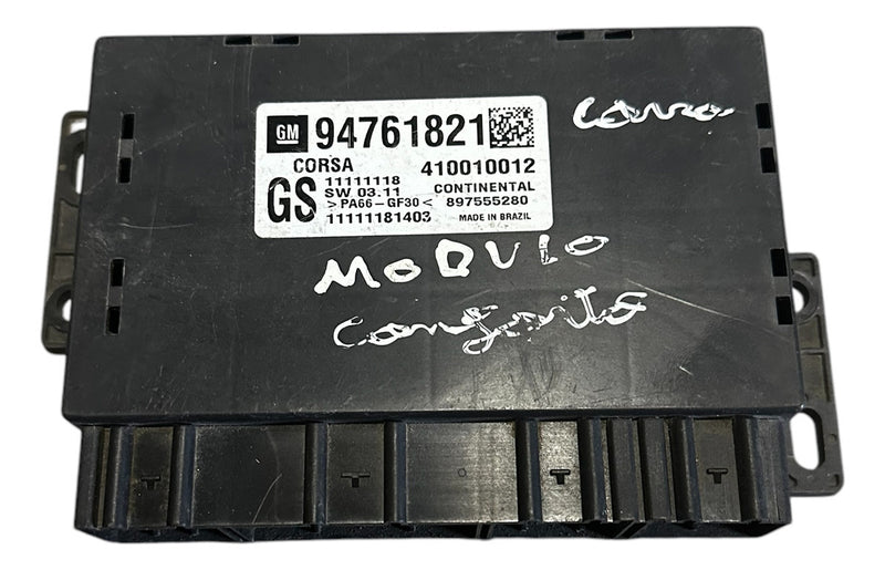 Módulo De Conforto Chevrolet Corsa 2009 A 2012 94761821