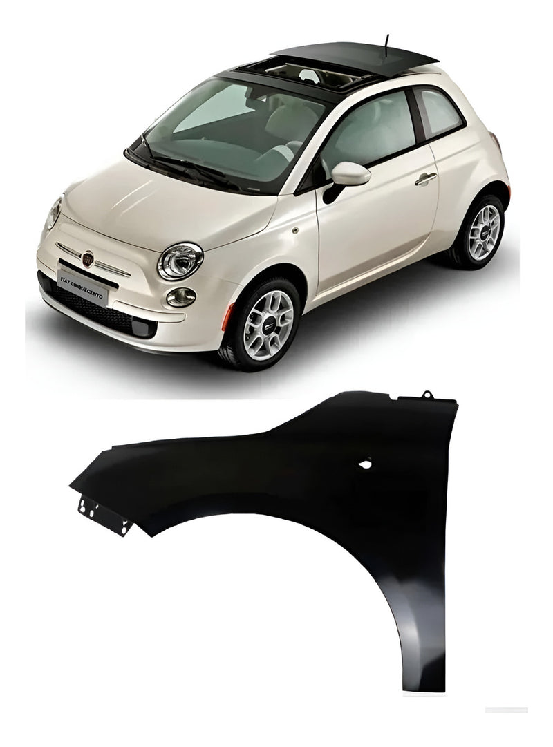 Paralama Lado Esquerdo Fiat 500 2010 2011 Original 52015757