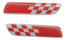 Kit Emblema Lateral Fiat 500 2012 A 2018 Original 50901679