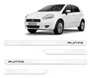 Jogo Friso Lateral Pintado Novo Punto 2015 Branco Banchisa