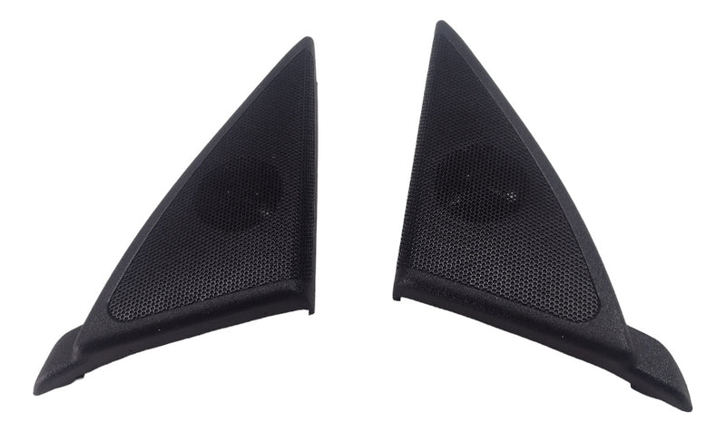 Par De Moldura Retrovisor Com Tweeter Mercedes Benz C180