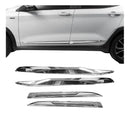 Jogo Frisos Cromado Lateral Fiat Argo 2017 A 2026 Original