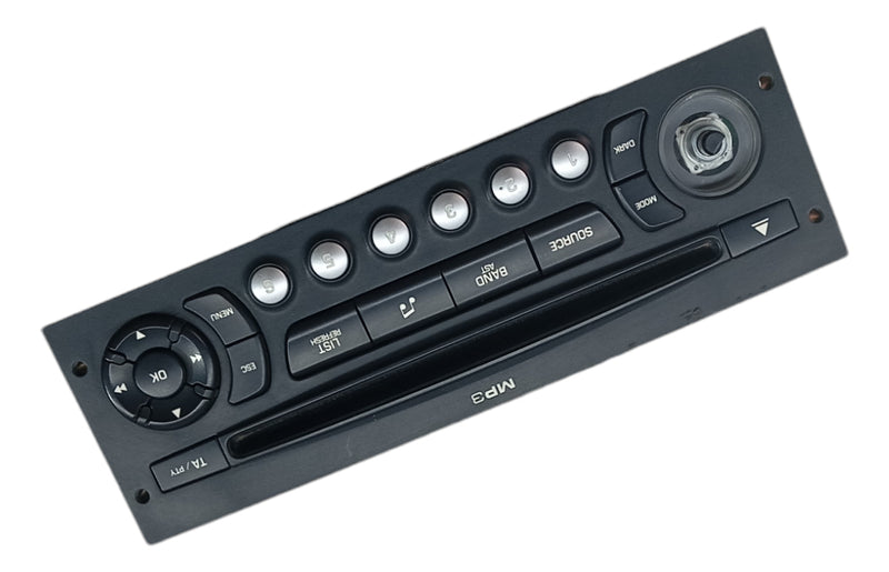 Radio Cd Player Citroen C4 Pallas Detalhe 07 A 12 96649345xt