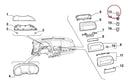 Kit 4 Peças Presilha Painel Fiat Argo Cronos 2017 A 2023
