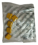 Kit Com 5 Und Bucha De Fixação Do Friso Palio Idea Strada