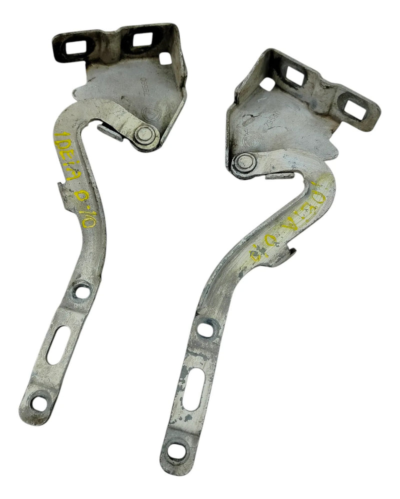 Par Dobradiça Capô Fiat Idea 2004 A 2016 79590 Original