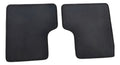 Par Tapete Traseiro Borracha Pvc Nova Strada Cab Dupla