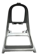 Moldura Central Inferior Painel Prata Peugeot 307 9651943877