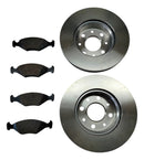 Kit Discos Pastilhas De Freio Fiat Palio 2004 2017 7088949