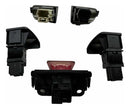 Kit Botões Moldura Central Painel Peugeot 307 Sw 2002 A 2011
