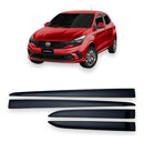 Jogo Friso Porta Fiat Argo 2018 A 2020 Original Preto
