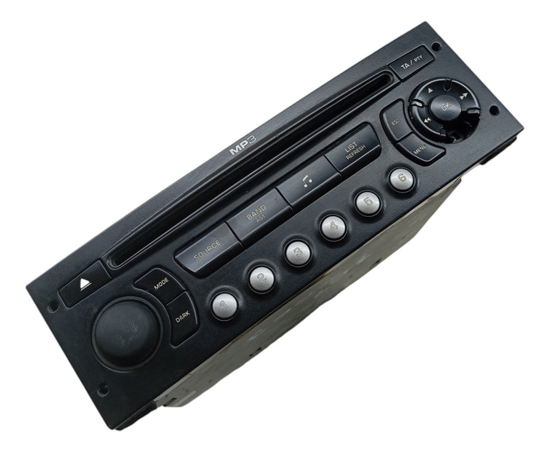 Radio Cd Mp3 Peugeot 307 1.6 16v 2005 A 2011 Origina Detalhe