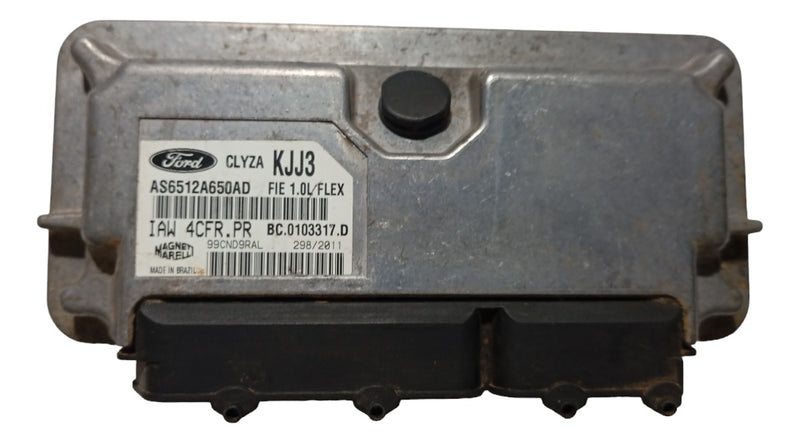 Módulo Injeção Ford Fiesta 1.0 As6512a650ad 2008 A 2014 Orig