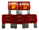 Kit 5 Fusivel Automotivo Lâmina Littelfuse Max 40a Laranja