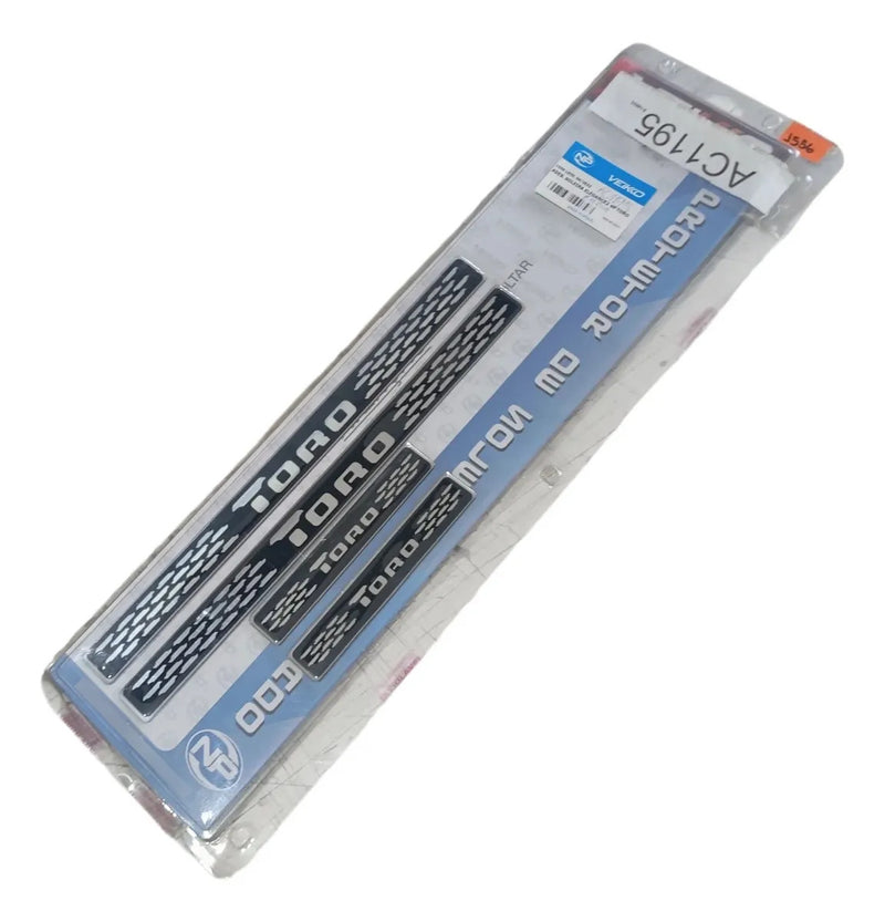 Kit Protetor Soleira Resinado Toro Marca Veikko 2016 A 2026