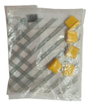 Kit Com 5 Und Bucha De Fixação Do Friso Palio Idea Strada
