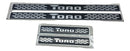 Kit 4 Adesivo Soleira Porta Fiat Toro 2016 A 2020
