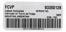Modulo De Injeção Fcvp 93350128 Gm Meriva 1.8 8v Flex