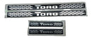 Kit 4 Adesivo Soleira Porta Fiat Toro 2016 A 2020