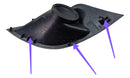 Grade Farol De Milha Lado Esquerdo Ford Fiesta Com Detalhe