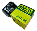Filtro Lubrificante Oleo De Motor Mann W71222