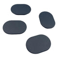 Kit 4 Tampão Furo Oblongo 51,7x29,6 Mm  Mopar Fiat Jeep