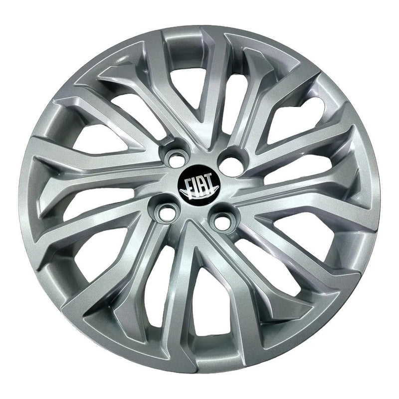 Calota Aro 15 Fiat Cronos Argo 2018 A 2022  Cinza